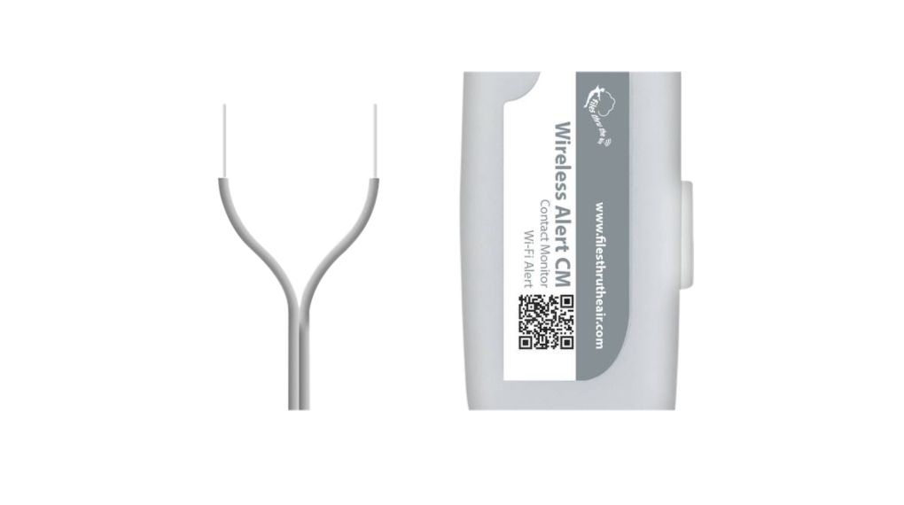 Draadloze contactmelder voor binnen, opbouw